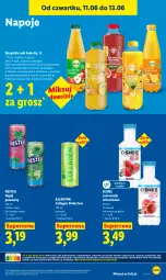 Gazetka promocyjna Lidl - Gazetka ważna od 11.06 do 13.06 - Gazetka - ważna od 13.06 do 13.06.2026 - strona 73 - produkty: Sok, Lemoniada, Napoje, Napój gazowany, Limonka, Oshee, Napój, Melon, Mięta, Nestea, Grejpfrut