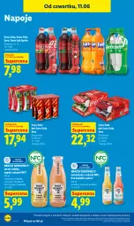 Gazetka promocyjna Lidl - Gazetka ważna od 11.06 do 13.06 - Gazetka - ważna od 13.06 do 13.06.2026 - strona 76 - produkty: Sok, Lemoniada, Coca-Cola, Napoje, Limonka, Fanta, Sprite, Napój, Grejpfrut, Fa