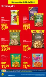 Gazetka promocyjna Lidl - Gazetka ważna od 11.06 do 13.06 - Gazetka - ważna od 13.06 do 13.06.2026 - strona 80 - produkty: Pistacje, Gin, Orzeszki, Chipsy, Orzeszki ziemne