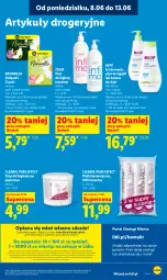 Gazetka promocyjna Lidl - Gazetka ważna od 11.06 do 13.06 - Gazetka - ważna od 13.06 do 13.06.2026 - strona 89 - produkty: Płyn do kąpieli, HiPP, Naturell, Por, Pur, Gra, Papier, Balsam do ciała, Portal, Laur, Cleanic, Mola, Płatki kosmetyczne, Ziaja, Podpaski, Płyn do higieny intymnej, Naturella
