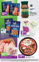 Gazetka promocyjna Stokrotka - Stokrotka Express - Gazetka - ważna od 23.07 do 23.07.2025 - strona 4 - produkty: Kawa rozpuszczalna, Parówki, Kawa, Pizza, Owoce, Jacobs, Berlinki, Mięso, Fa