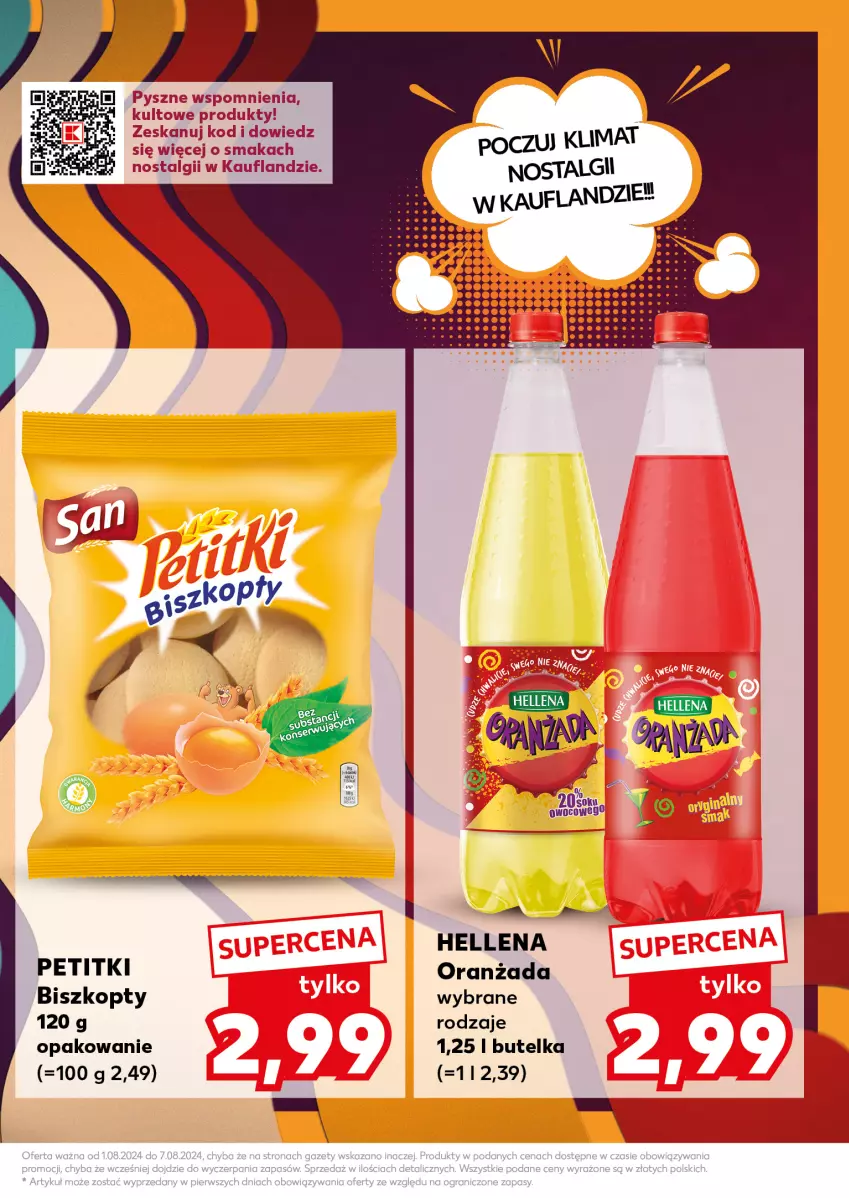 Gazetka promocyjna Kaufland - Kaufland - ważna 05.08 do 07.08.2024 - strona 19 - produkty: Biszkopty, Hellena, LG, Oranżada