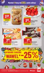 Gazetka promocyjna PoloMarket - Gazetka pomocyjna - Gazetka - ważna od 23.12 do 23.12.2023 - strona 53 - produkty: Cukier, Praliny, Lindor, Wawel, Wafle, Cukierki, Góralki, Lindt, Fa