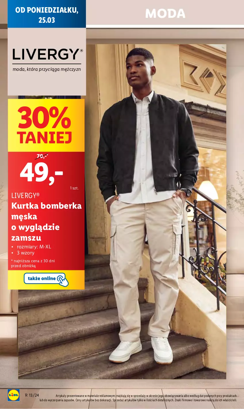 Gazetka promocyjna Lidl - GAZETKA - ważna 25.03 do 27.03.2024 - strona 18 - produkty: Kurtka, Moda