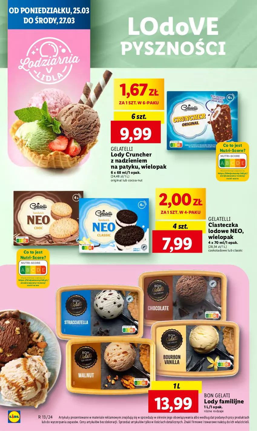 Gazetka promocyjna Lidl - GAZETKA - ważna 25.03 do 27.03.2024 - strona 62 - produkty: Dove, Fa, Gin, Lody, Wazon