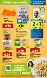 Gazetka promocyjna Lidl - GAZETKA - Gazetka - ważna od 27.03 do 27.03.2024 - strona 41 - produkty: Majonez, Sałatka, Sok, Ser, Gra, Kukurydza konserwowa, Wazon, Sałat, Olej, Omega-3, Groszek, Kukurydza