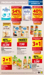 Gazetka promocyjna Lidl - GAZETKA - Gazetka - ważna od 27.03 do 27.03.2024 - strona 71 - produkty: Sok, Mus, Gra, BoboVita, Sinlac, NAN Optipro, Dzieci, Kubuś, Woda, Nestlé, BEBILON