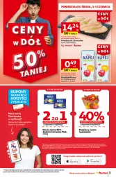 Gazetka promocyjna Auchan - Gazetka CENY W DÓŁ Moje Auchan - Gazetka - ważna od 05.06 do 05.06.2024 - strona 3 - produkty: Kurczak, Polędwiczki z kurczaka, Masło, Napój, Pomidory