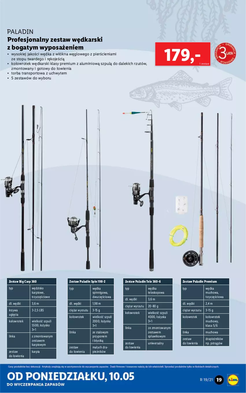 Gazetka promocyjna Lidl - GAZETKA - ważna 10.05 do 15.05.2021 - strona 19 - produkty: Inka, Karp, Por, Pstrąg, Sok, Sport, Teleskop, Top, Torba, Tran, Wiko