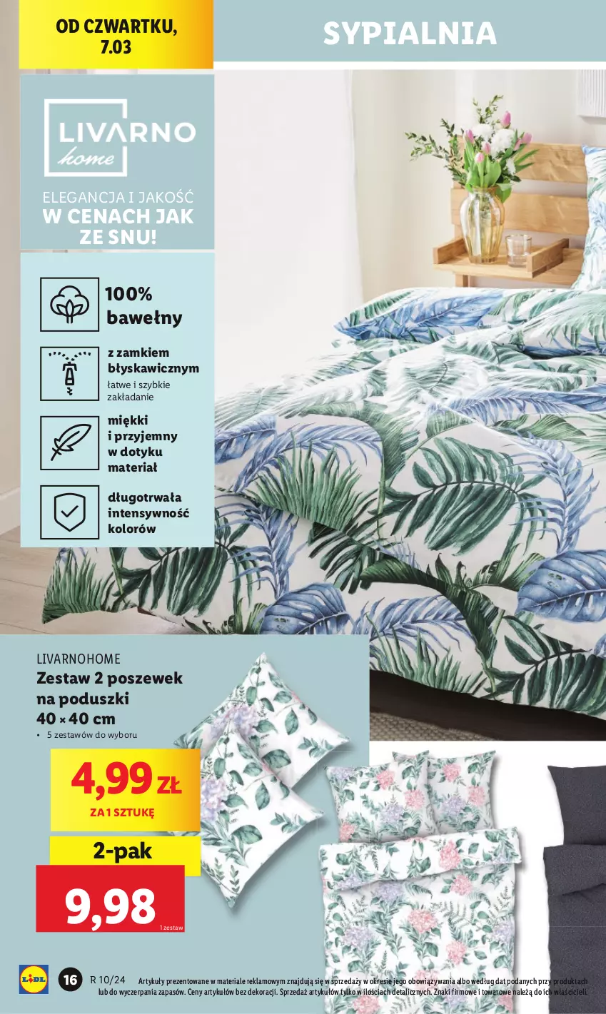 Gazetka promocyjna Lidl - GAZETKA - ważna 04.03 do 09.03.2024 - strona 20 - produkty: Ivar, Sypialnia