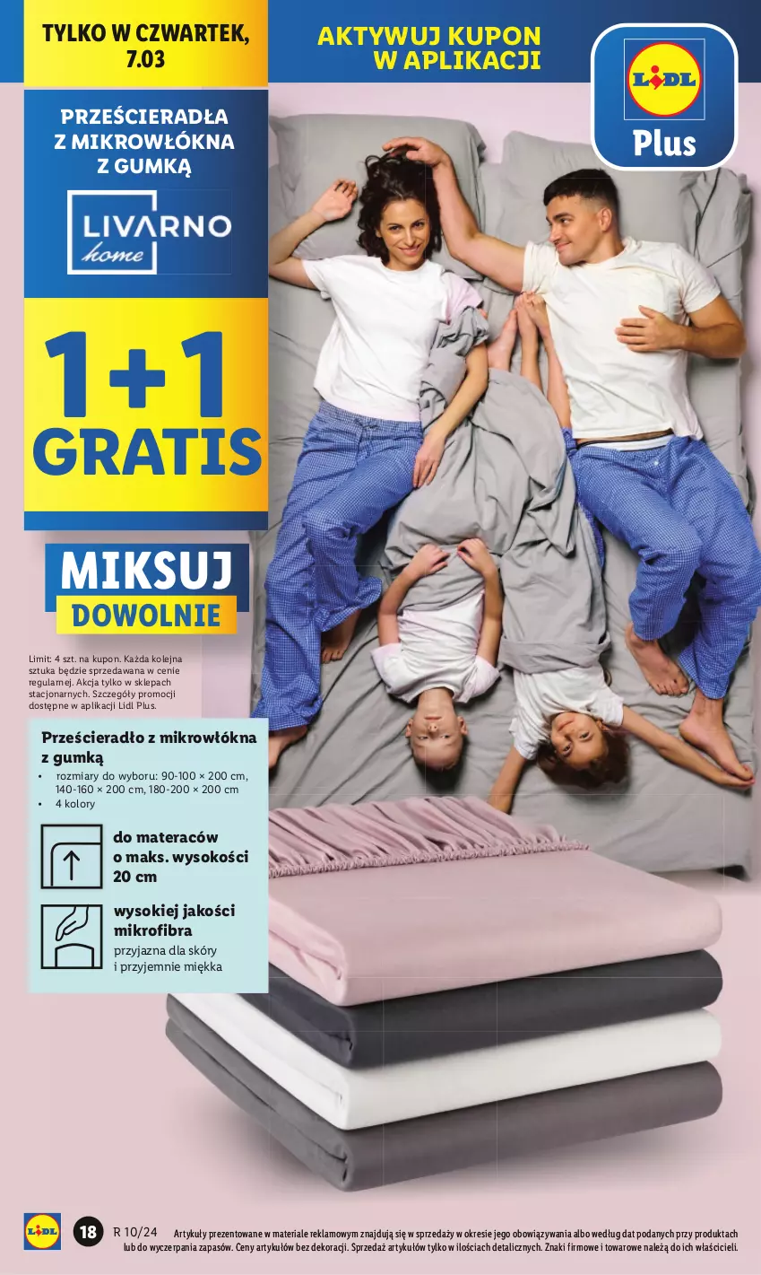 Gazetka promocyjna Lidl - GAZETKA - ważna 04.03 do 09.03.2024 - strona 22 - produkty: Gra, Materac, Olej, Prześcieradło, Sok, Tera