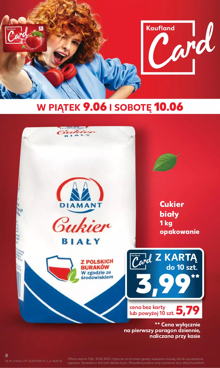 Gazetka promocyjna Kaufland - Gazetka tygodnia - ważna 07.06 do 14.06.2023 - strona 8 - produkty: Cukier