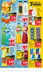 Gazetka promocyjna Kaufland - Gazetka tygodnia - Gazetka - ważna od 14.06 do 14.06.2023 - strona 37 - produkty: Sok, Gra, Red Bull, Grappa, Ice tea, Tiger, Oranżada, Schweppes, Hellena, Napój izotoniczny, Napój gazowany, Tymbark, Oshee, Napój niegazowany, Napój, Nestea, Hortex