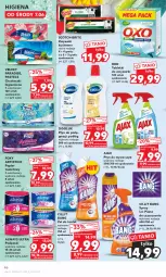 Gazetka promocyjna Kaufland - Gazetka tygodnia - Gazetka - ważna od 14.06 do 14.06.2023 - strona 46 - produkty: Gra, Ajax, Papier, Brit, Tablet, Cillit Bang, Papier toaletowy, Velvet, Chusteczki, Zmywaki kuchenne, Always, Podpaski, Foxy, Płyn do mycia, Zmywarki, Sidolux, Tabletki do zmywarki, Always Ultra