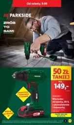 Gazetka promocyjna Lidl - GAZETKA - Gazetka - ważna od 10.08 do 10.08.2025 - strona 5 - produkty: Parkside, Wiertarkowkrętarka, Warka, Tarka, Wkręt, Wkrętarka, Akumulator