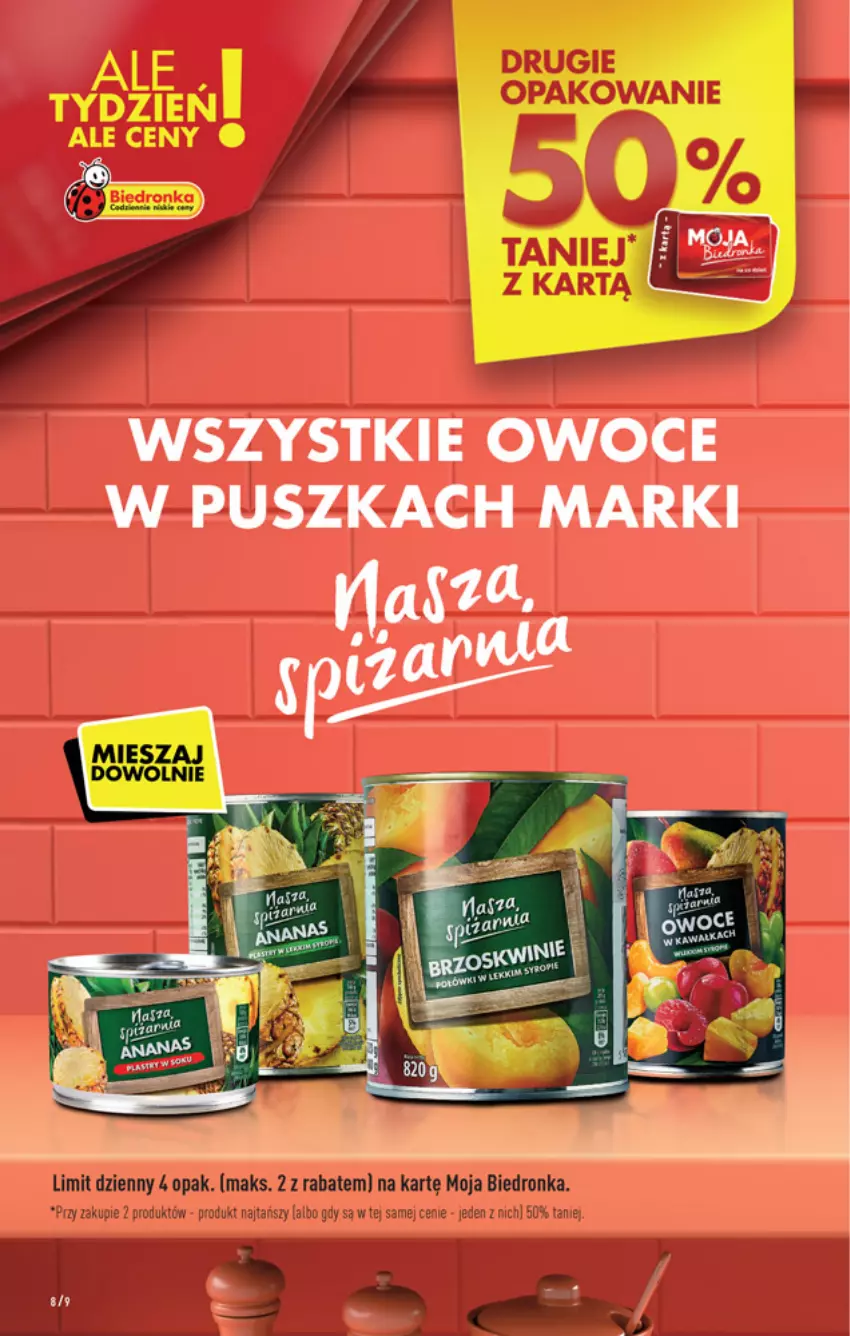 Gazetka promocyjna Biedronka - W tym tygodniu PN - ważna 01.03 do 06.03.2021 - strona 8 - produkty: Dron, Owoce