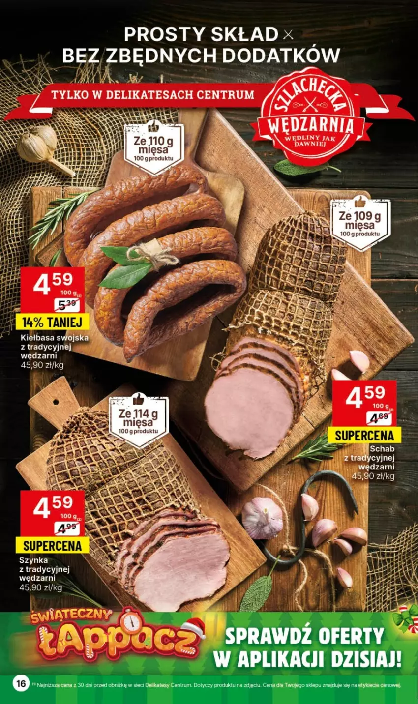 Gazetka promocyjna Delikatesy Centrum - Gazetka DC44 czw-sr - ważna 09.11 do 15.11.2023 - strona 16 - produkty: Kiełbasa, Rum