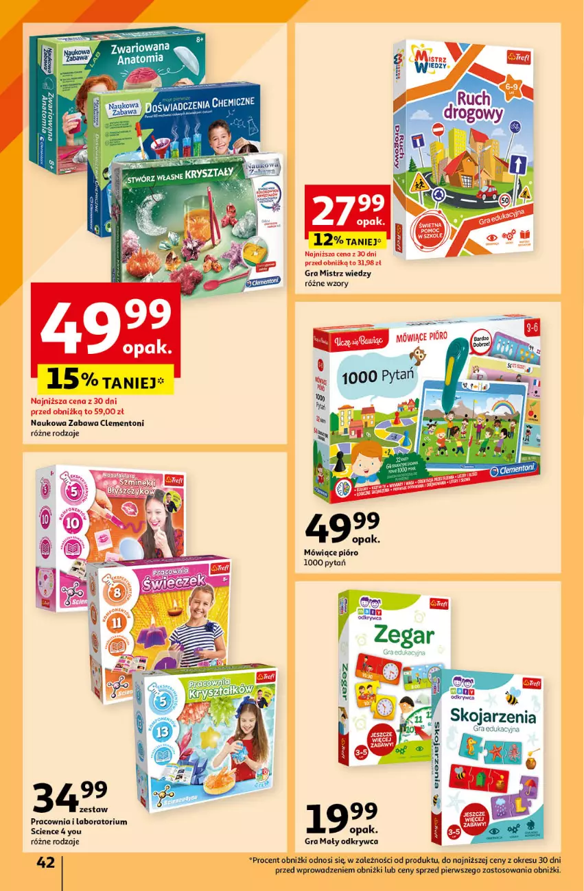 Gazetka promocyjna Auchan - Gazetka JESZCZE LEPSZE CENY Hipermarket Auchan - ważna 16.08 do 21.08.2024 - strona 50 - produkty: Gra