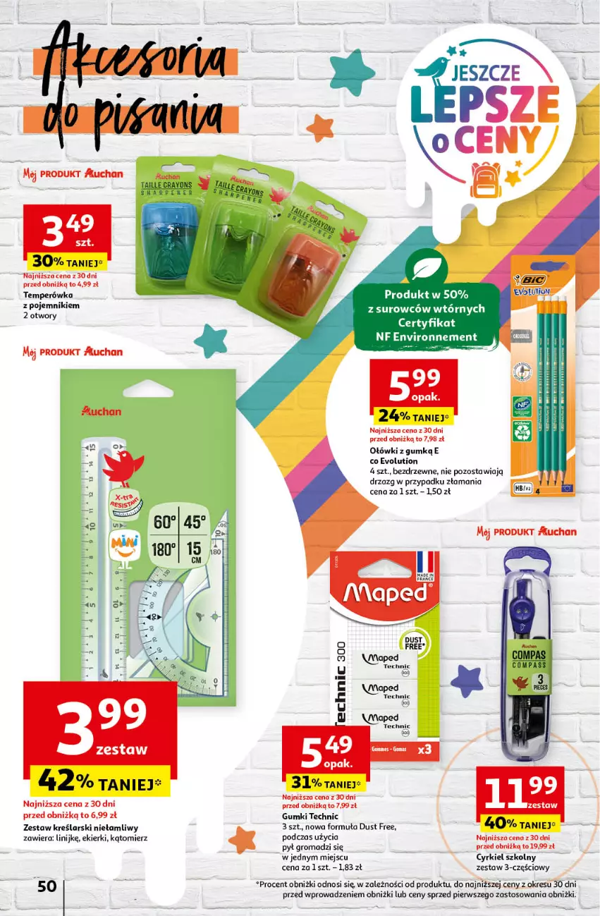 Gazetka promocyjna Auchan - Gazetka JESZCZE LEPSZE CENY Hipermarket Auchan - ważna 16.08 do 21.08.2024 - strona 58