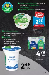 Gazetka promocyjna Auchan - Gazetka JESZCZE LEPSZE CENY Hipermarket Auchan - Gazetka - ważna od 21.08 do 21.08.2024 - strona 13 - produkty: Jogurt naturalny, Sok, Twaróg, Jogurt, Rolnik, Twaróg półtłusty, LG, K2