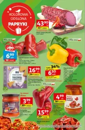 Gazetka promocyjna Auchan - Gazetka JESZCZE LEPSZE CENY Hipermarket Auchan - Gazetka - ważna od 21.08 do 21.08.2024 - strona 14 - produkty: Sos, Ser, Papryka słodka, Salami, Papryka czerwona, Papryka, Salami z papryką