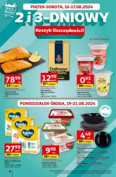 Gazetka promocyjna Auchan - Gazetka JESZCZE LEPSZE CENY Hipermarket Auchan - Gazetka - ważna od 21.08 do 21.08.2024 - strona 4 - produkty: Ser, Mleko modyfikowane, Jogurt owocowy, Talerz obiadowy, Jogurt, Dallmayr, Kawa mielona, Kawa, Kosz, Talerz, Optima, Talerz deserowy, Margaryna, Bebiko, Deser, Talerz głęboki, Miska, Mleko