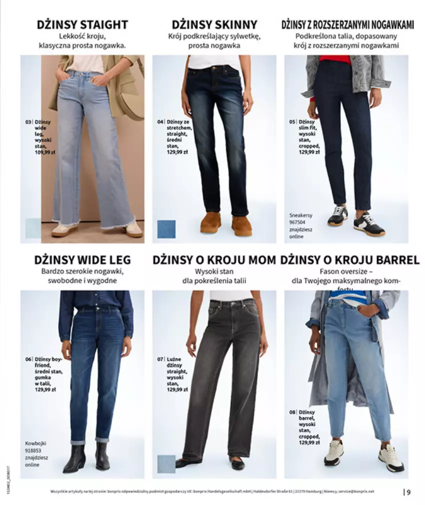 Gazetka promocyjna Bonprix - MODA, KTÓRA INSPIRUJE NA NOWO - ważna 19.02 do 09.03.2026 - strona 11 - produkty: Dżinsy, Fa, HP, Sok