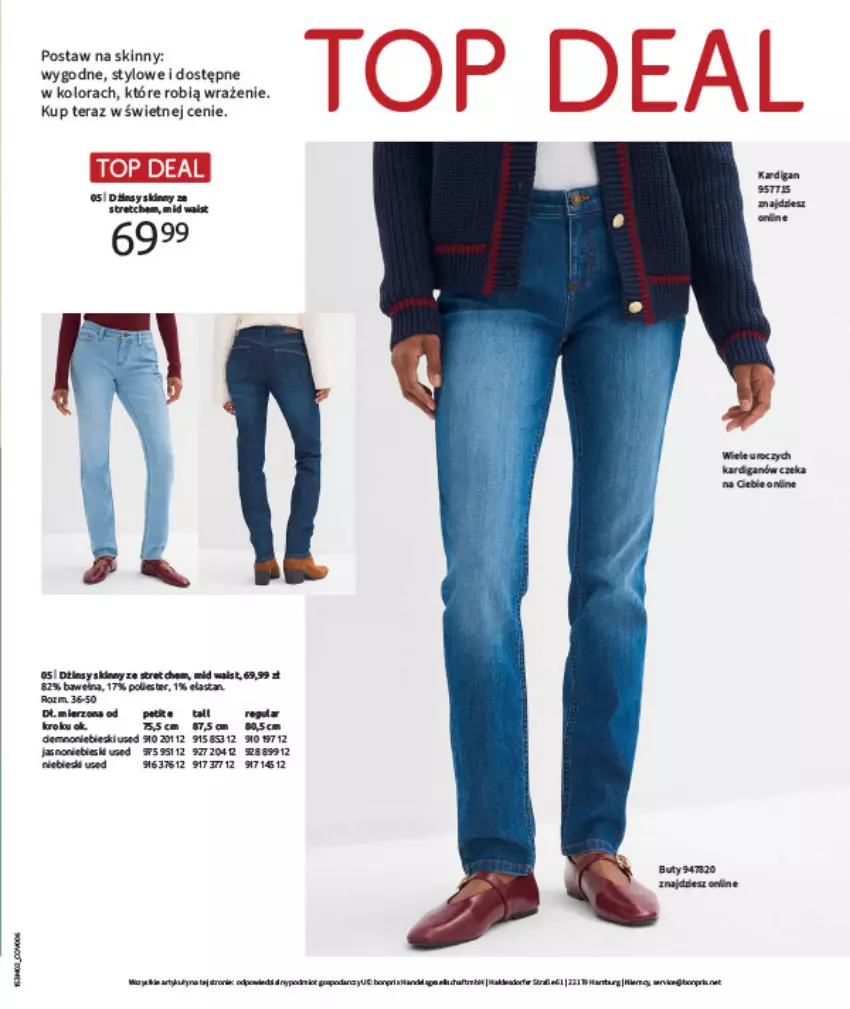 Gazetka promocyjna Bonprix - MODA, KTÓRA INSPIRUJE NA NOWO - ważna 19.02 do 09.03.2026 - strona 99 - produkty: Fa, Gala, Taft, Tera