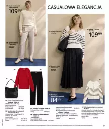 Gazetka promocyjna Bonprix - MODA, KTÓRA INSPIRUJE NA NOWO - Gazetka - ważna od 09.03 do 09.03.2026 - strona 5 - produkty: Spódnica, Torebka, Sweter, Kawa, Spodnie, K2