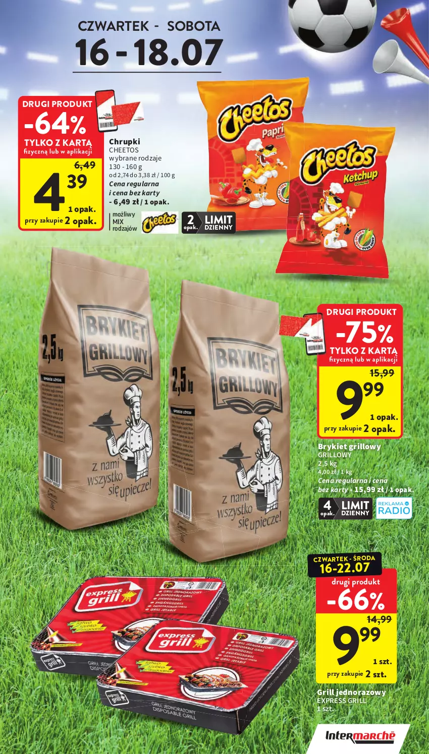 Gazetka promocyjna Intermarche - Gazetka Intermarche - ważna 16.07 do 22.07.2026 - strona 5 - produkty: Cheetos, Chrupki, Grill