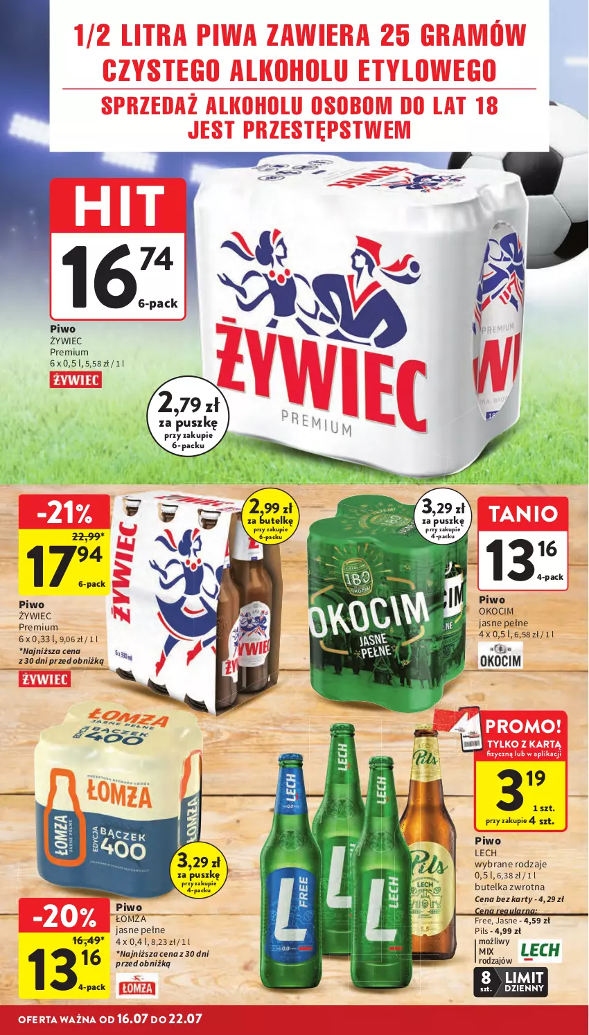 Gazetka promocyjna Intermarche - Gazetka Intermarche - ważna 16.07 do 22.07.2026 - strona 8 - produkty: Gra, Koc, Okocim, Piwa, Piwo