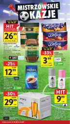 Gazetka promocyjna Intermarche - Gazetka Intermarche - Gazetka - ważna od 22.07 do 22.07.2026 - strona 12 - produkty: Piwa, Kawa rozpuszczalna, Gin, Dezodorant, Kawa mielona, Kawa, Adidas, Prima, Delicje, Jacobs
