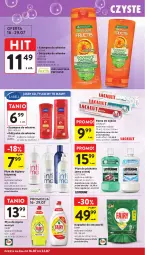 Gazetka promocyjna Intermarche - Gazetka Intermarche - Gazetka - ważna od 22.07 do 22.07.2026 - strona 38 - produkty: Fructis, Do mycia naczyń, Płyn do płukania jamy ustnej, Listerine, Bell, Pasta do zębów, Płyn do mycia naczyń, Lacalut, Płyn do płukania, Szampon, Ziaja, Płyn do higieny intymnej, Fairy, Płyn do mycia, Odżywka, Zmywarki, Fa