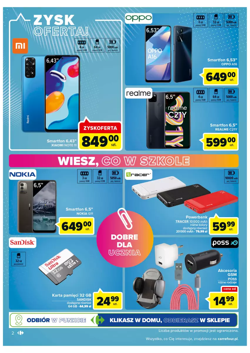 Gazetka promocyjna Carrefour - Gazetka Multimedia w domu i pracy - ważna 16.08 do 03.09.2022 - strona 2 - produkty: Nike, Nokia