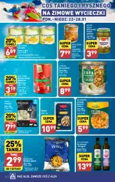 Gazetka promocyjna Aldi - Pełna oferta - Gazetka - ważna od 28.01 do 28.01.2024 - strona 12 - produkty: Piec, Makaron, Ser, Ostropes, Zupa, Ziemniaki, Kopytka, Olej, Pomidory, Kukurydza, Pomidory krojone