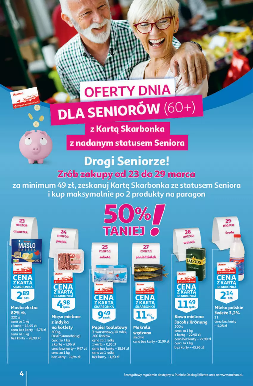 Gazetka promocyjna Auchan - Gazetka Wielkanoc w dobrym smaku Hipermarket Auchan - ważna 23.03 do 29.03.2023 - strona 4