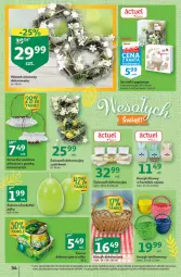 Gazetka promocyjna Auchan - Gazetka Wielkanoc w dobrym smaku Hipermarket Auchan - Gazetka - ważna od 29.03 do 29.03.2023 - strona 34 - produkty: Ser, Papier, Serwetki papierowe, Kosz, O nas, Serwetki, Fa