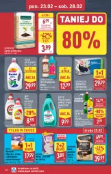 Gazetka promocyjna Aldi - Pełna oferta - Gazetka - ważna od 28.02 do 28.02.2026 - strona 24 - produkty: Domestos, Gra, Kawa ziarnista, Płyn do mycia podłóg, Kawa, Mleczko, Płyn do płukania, Putzmeister, Fairy, Płyn do mycia, Sanytol, Milka, Mleko, Fa