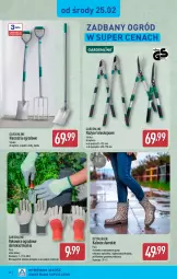 Gazetka promocyjna Aldi - Pełna oferta - Gazetka - ważna od 28.02 do 28.02.2026 - strona 26 - produkty: Teleskop, Noż, Nożyce, Rękawice, Ogród, Fa
