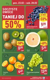 Gazetka promocyjna Aldi - Pełna oferta - Gazetka - ważna od 28.02 do 28.02.2026 - strona 3 - produkty: Kiwi, Pomarańcze, Pomelo, Winogrona, Owoce, Wino