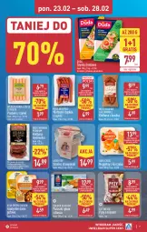 Gazetka promocyjna Aldi - Pełna oferta - Gazetka - ważna od 28.02 do 28.02.2026 - strona 7 - produkty: Kurczak, Top, Gra, Kiełbaski śląskie, Parówki, Parówki z szynki, Paluszki rybne, Duda, Golden Seafood, Szynka, Smalec, Dorsz, Kiełbasa, Danie gotowe