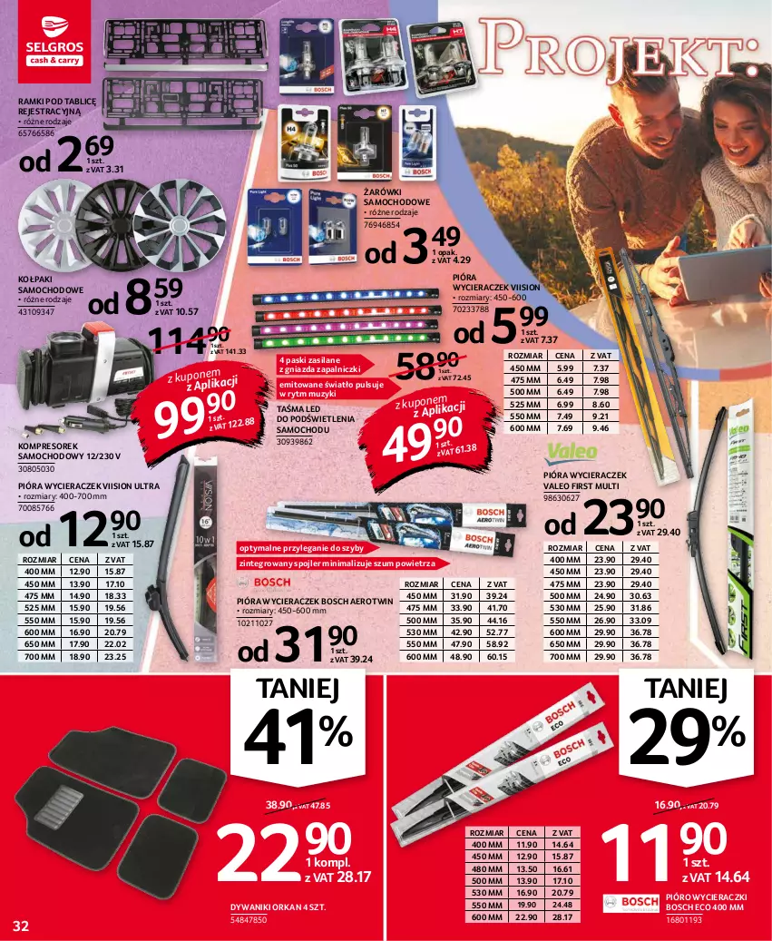 Gazetka promocyjna Selgros - Oferta przemysłowa - ważna 14.10 do 27.10.2021 - strona 32 - produkty: Bosch, Dywan, Dywanik, Kołpak, Kompresor, Orka, Silan