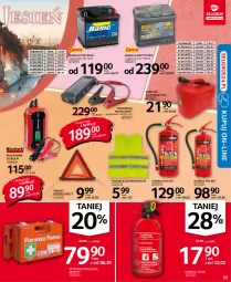 Gazetka promocyjna Selgros - Oferta przemysłowa - Gazetka - ważna od 27.10 do 27.10.2021 - strona 33 - produkty: Gaśnica, Prostownik, Kamizelka, Powerbank, Trójkąt ostrzegawczy, Akumulator