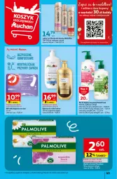 Gazetka promocyjna Auchan - Gazetka Z miłości do okazji Hipermarket Auchan - Gazetka - ważna od 14.02 do 14.02.2024 - strona 43 - produkty: Wellaflex, Palmolive, Eveline, Balsam do ciała, Wella, Pianka do włosów, Wkładki, Lakier