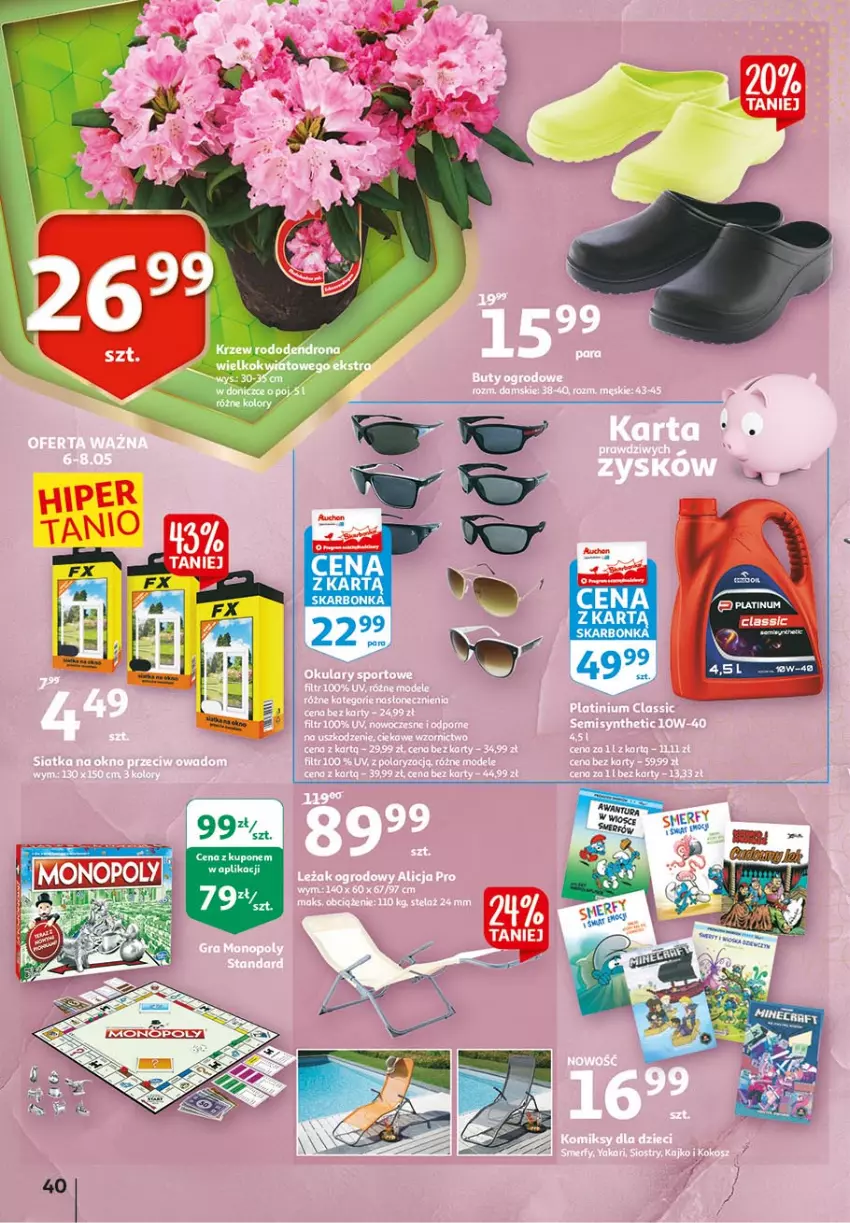 Gazetka promocyjna Auchan - 25 Urodziny #3 Hipermarkety - ważna 06.05 do 13.05.2021 - strona 40