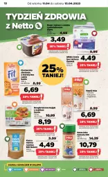 Gazetka promocyjna Netto - Artykuły spożywcze - Gazetka - ważna od 15.04 do 15.04.2023 - strona 12 - produkty: Mleko kozie, Ser, Inka, Kawa, Sante, Bajgle, Deser, Alpro, Kasza, Napój, Kokos, Mleko