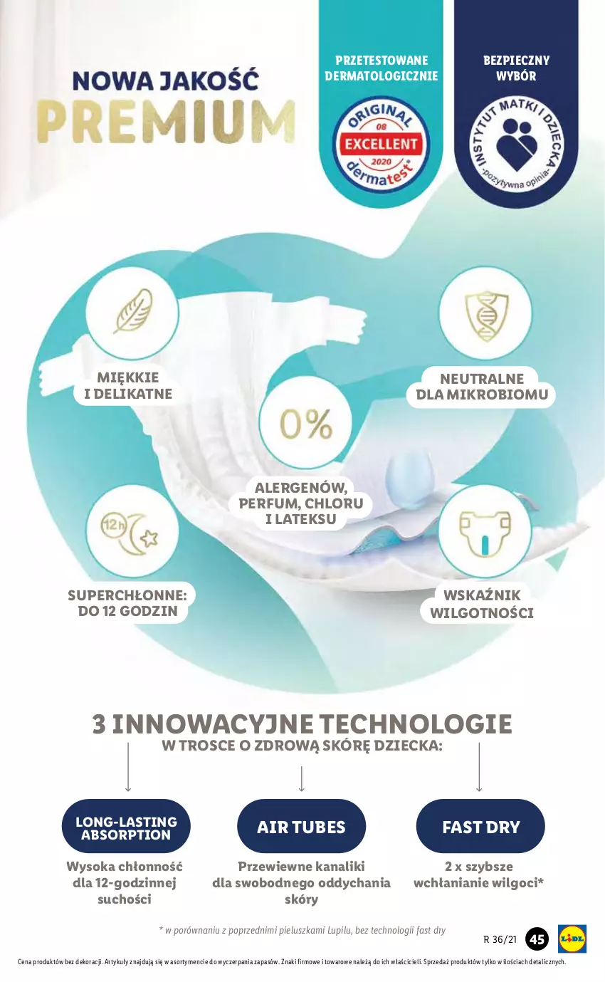 Gazetka promocyjna Lidl - GAZETKA - ważna 09.09 do 12.09.2021 - strona 45 - produkty: Fa, LG, Perfum, Piec, Por, Sok