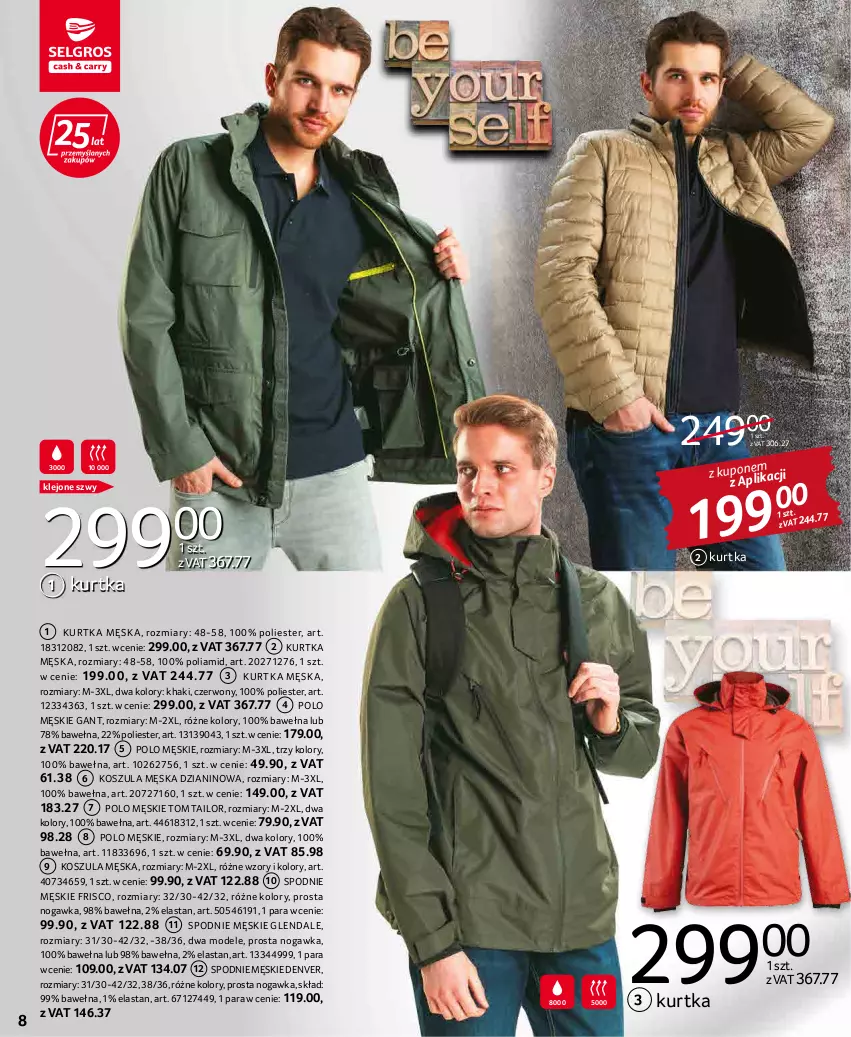 Gazetka promocyjna Selgros - Katalog Tekstylia - ważna 03.03 do 16.03.2022 - strona 8 - produkty: Klej, Kosz, Koszula, Kurtka, Tom Tailor, Wełna