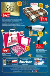 Gazetka promocyjna Auchan - Gazetka Koszyk Oszczędności Auchan Hipermarkety - Gazetka - ważna od 16.11 do 16.11.2022 - strona 32 - produkty: Płyn do kąpieli, Ser, Koc, Remington, Róża, Błyszczyk do ust, Balsam do ust, Krem do rąk, Masło do ciała, Peeling, Pilnik, Suszarka, Krem na dzień, Płyn do mycia, Odżywka, Mydło, Masło, Lustro, Pilnik do paznokci, Kalendarz, Kalendarz adwentowy, Fa