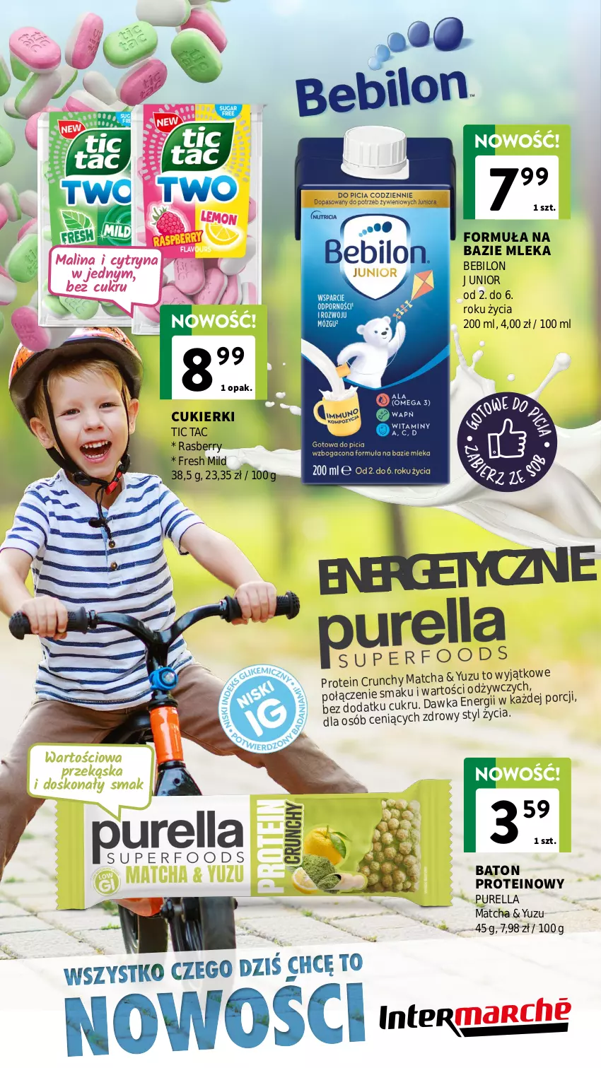 Gazetka promocyjna Intermarche - Gazetka Intermarche - ważna 08.04 do 30.04.2026 - strona 4 - produkty: Baton, BEBILON, Cukier, Cukierki, Pur